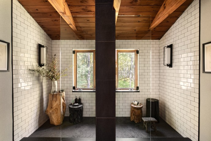 Загородный дом дизайнера Майкла Эллисона в горах Катскилл, Нью-Йорк