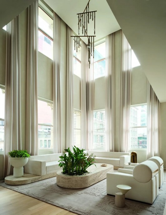 Квартира площадью почти 400 м2 в Нью-Йорке