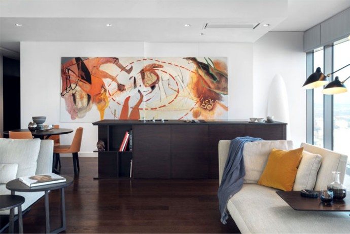 Квартира в престижной высотке в Варшаве