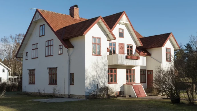 Вилла 1926 года постройки в местечке Ульвокер, Вестра-Гёталанд, Швеция