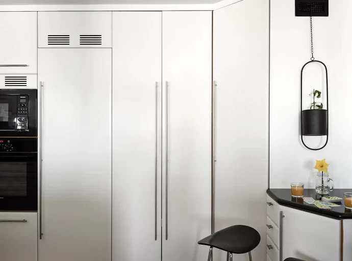 Двухуровневая квартира в здании начала XX века в Стокгольме