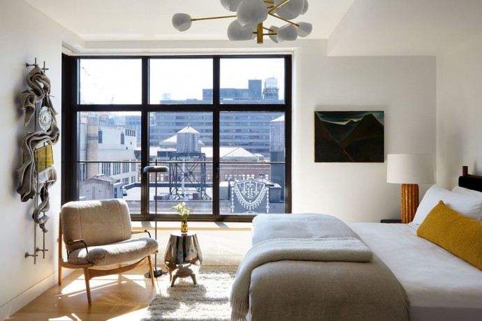 Двухуровневый пентхаус в Гринвич-Виллидж, Нью-Йорк