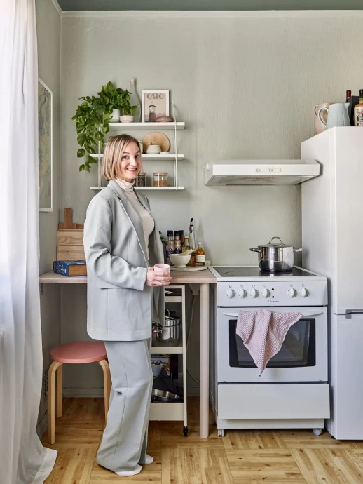 Квартира дизайнера Марии Скранес в пригороде Осло, Норвегия