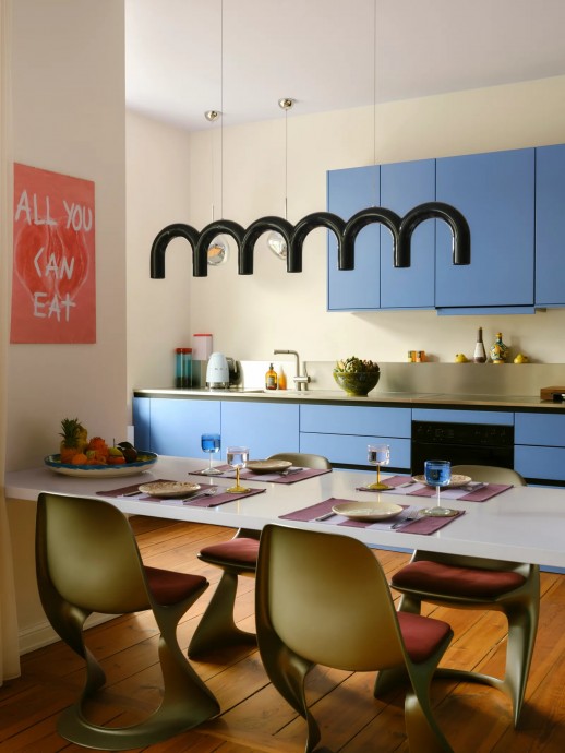 Квартира модели Стефани Гизингер в Берлине