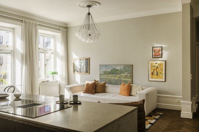 Квартира площадью 75 м2 в Стокгольме