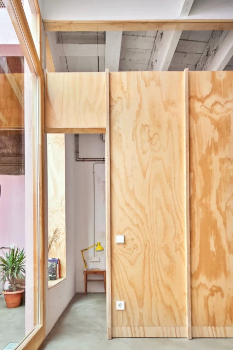 Лофт площадью 40 м2 в здании 1929 года постройки в Барселоне