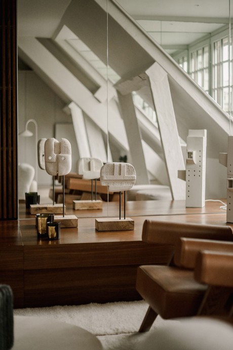 Мансарда в старинном доме в Париже