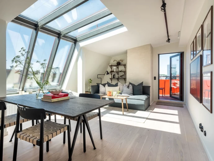 Мансардная квартира в Гётеборге Мансардная квартира в Гётеборге