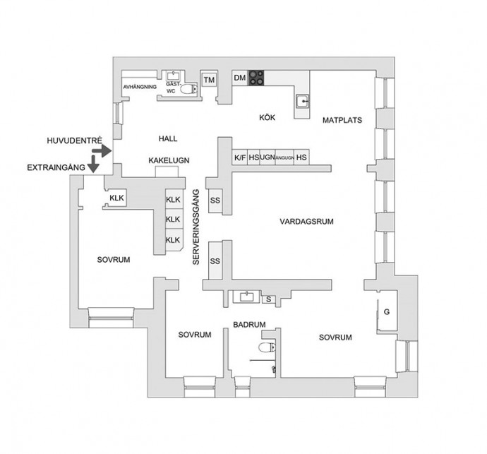 Апартаменты в Стокгольме