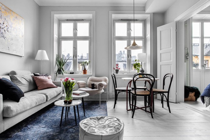 Квартира площадью 39 м2 в Стокгольме