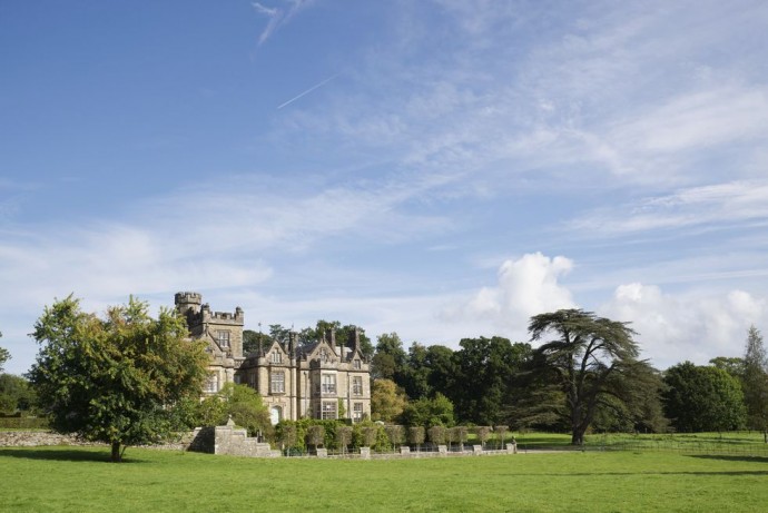 Замок начала XIX века в Ланкашире, Великобритания