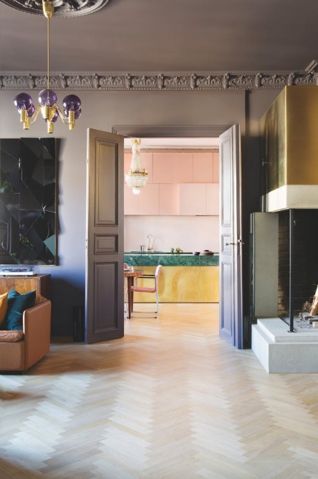 Квартира галериста Эйнара Йоне Рённинга и его жены Сив Элин в Осло, Норвегия