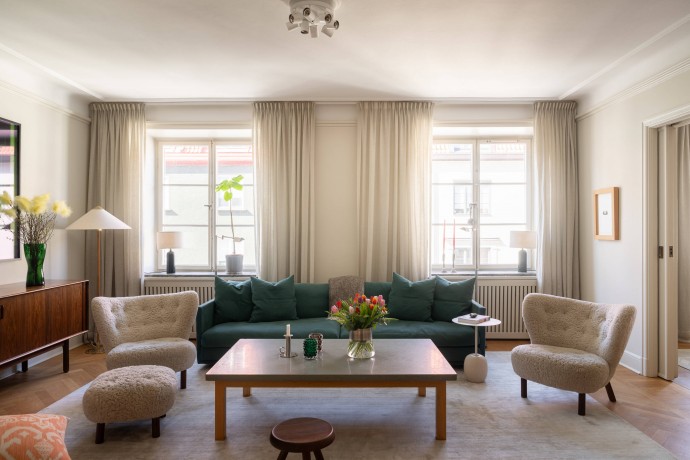 Квартира площадью 127 м2 в Стокгольме