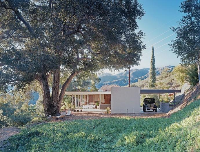 Дом, построенный в 1961 году в Глендейле, штат Калифорния