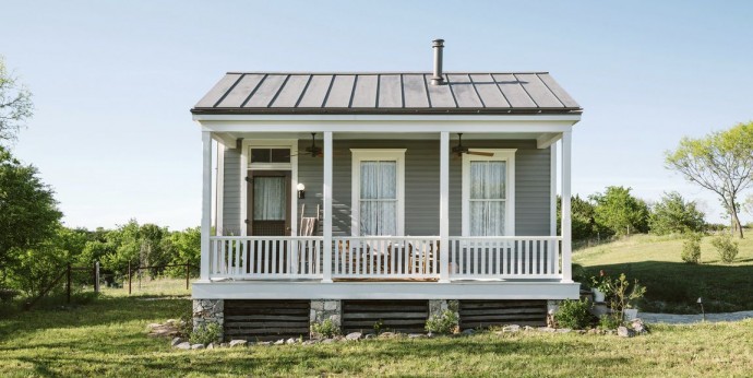 Обновлённый коттедж 1900-х годов в Остине, Техас (59 м2)