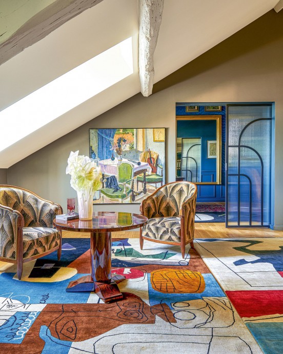 Мансардная квартира в Париже