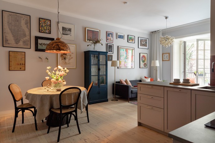 Квартира площадью 49 м2 в Стокгольме