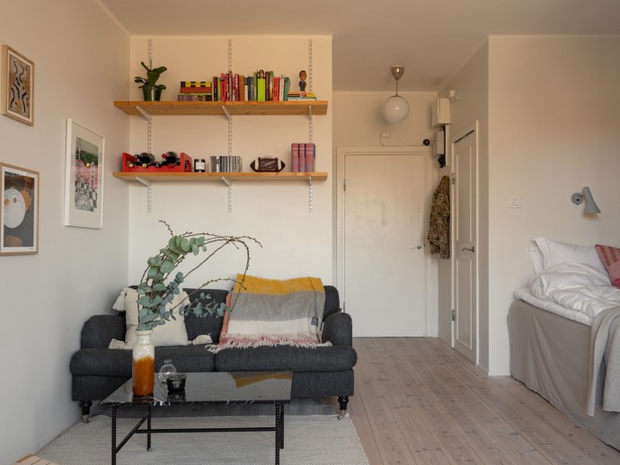 Студия площадью 26 м2 в Стокгольме