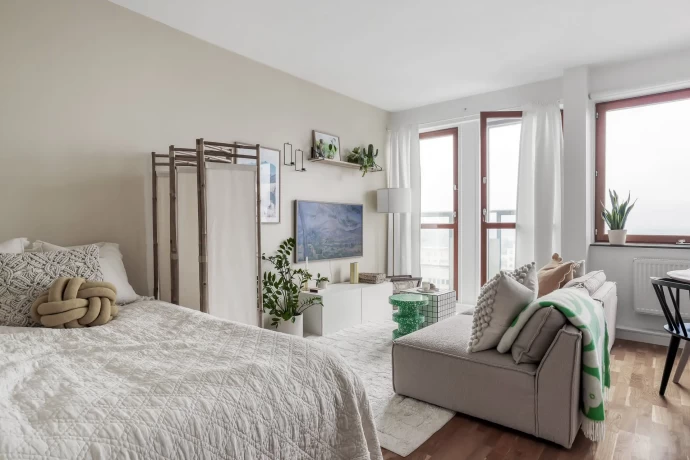 Студия площадью 38 м2 в Стокгольме