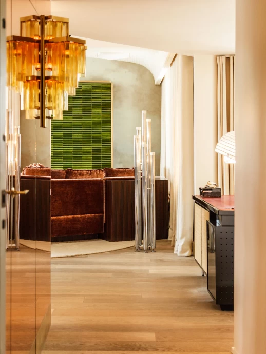 Двухуровневая квартира в Париже