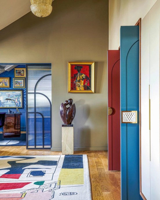 Мансардная квартира в Париже