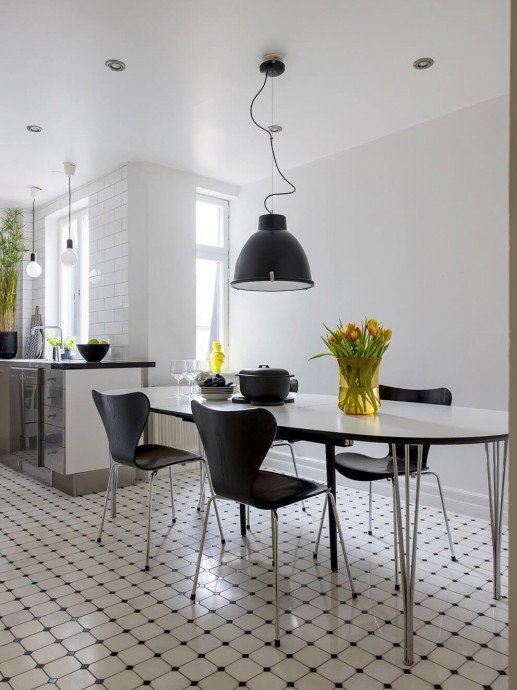 Шведская квартира площадью 160 м2