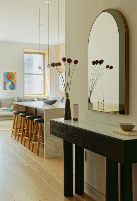 Холостяцкий лофт в Нью-Йорке