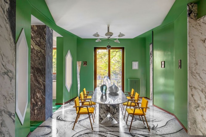 Красочная квартира в центре Милана