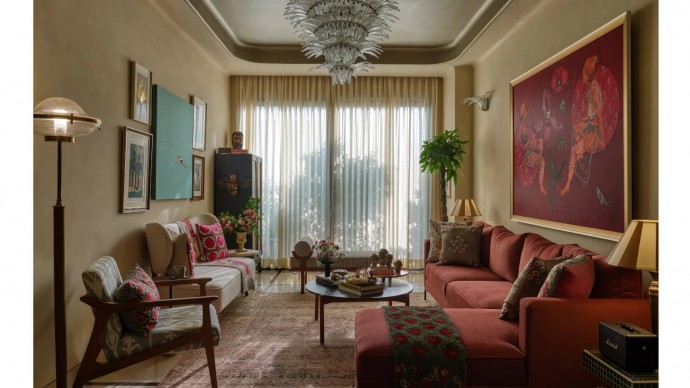 Квартира флориста  Лалимы Чхабра в Дели, Индия