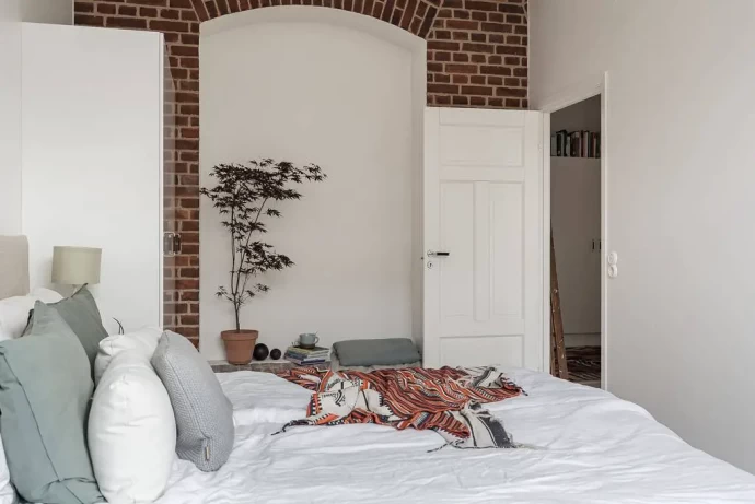 Квартира на территории бывшей фабрики 1907 года в Мальмё, Швеция Квартира на территории бывшей фабрики 1907 года в Мальмё, Швеция