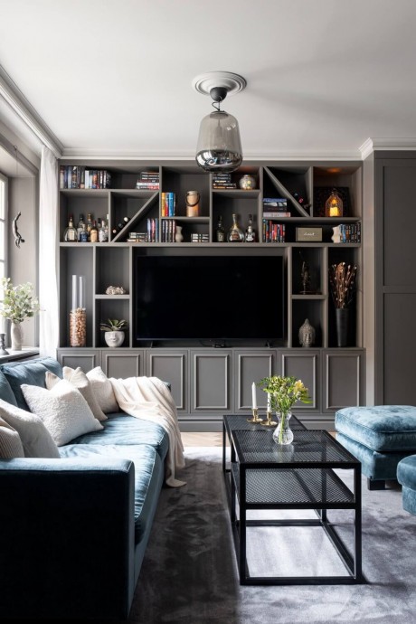 Квартира площадью 54 м2 в доме 1920-х годов в центре Стокгольма Квартира площадью 54 м2 в доме 1920-х годов в центре Стокгольма