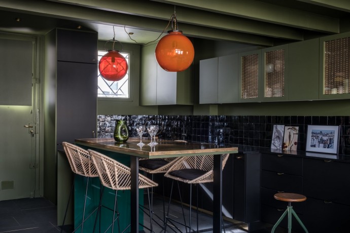 Квартира-студия в Париже