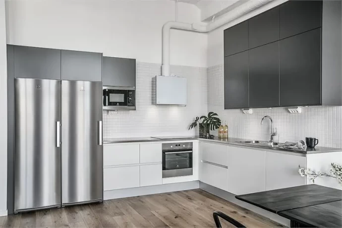 Лофт площадью 90 м2 на бывшей шведской фабрике