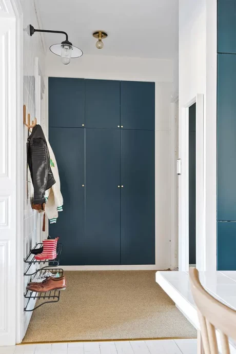 Шведская квартира в доме 1892 года постройки (116 м2)