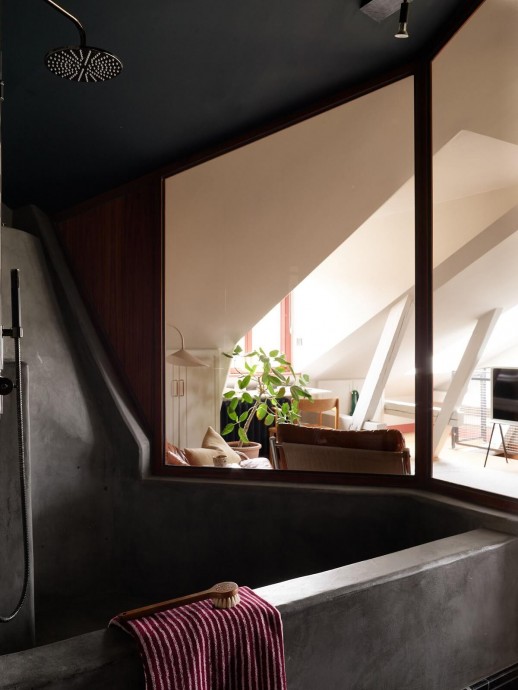 Двухуровневая квартира в Стокгольме Двухуровневая квартира в Стокгольме