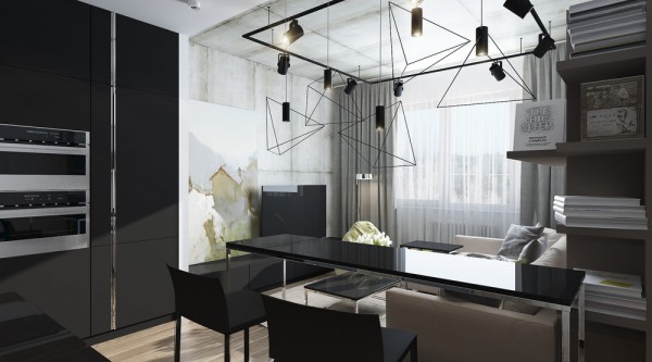 Функциональный интерьер квартиры-студии Функциональный интерьер квартиры-студии