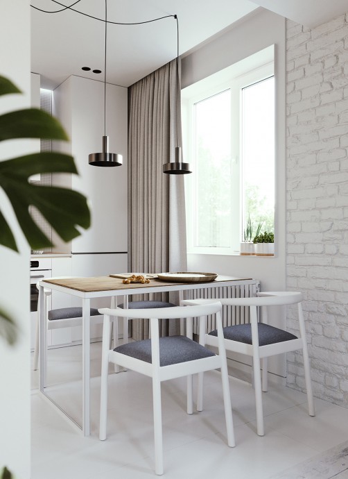 Компактная квартира для семьи с детьми