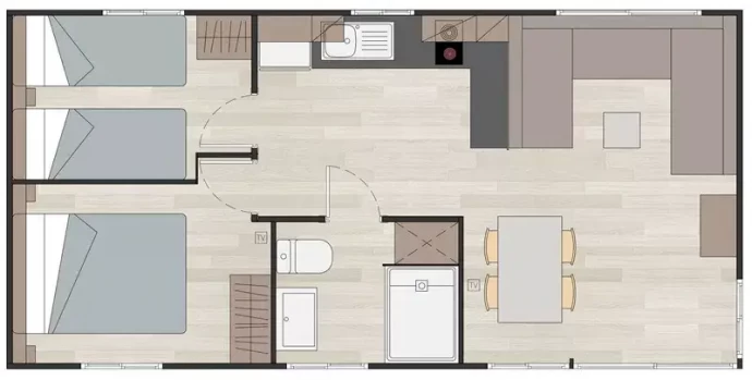 Мини-дом площадью 38 м2 в Аликанте, Испания