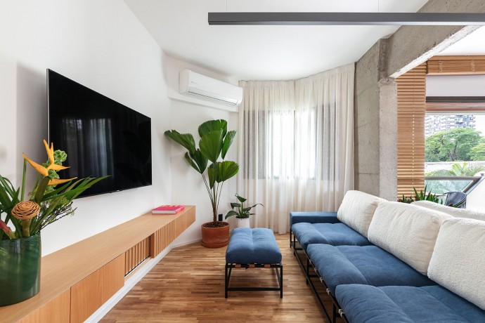 Холостяцкая квартира в Сан-Паулу