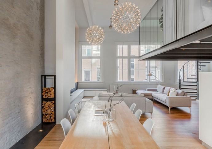 Лофт в Амстердаме