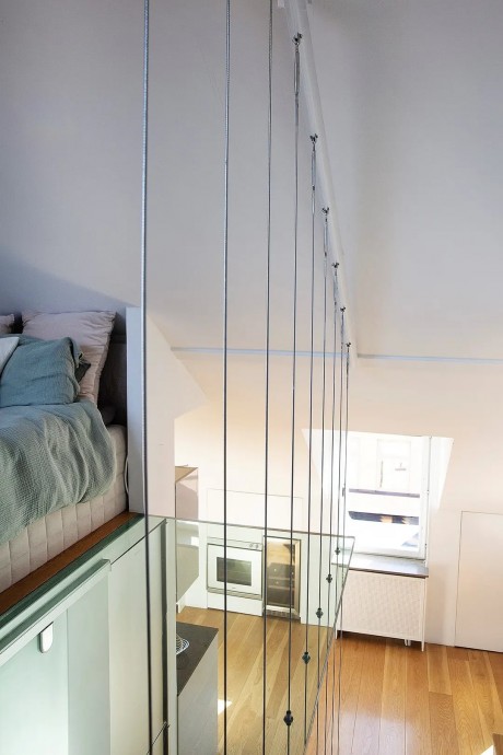 Мансарда площадью 94 м2 в Стокгольме