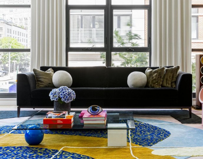 Квартира-лофт в Нью-Йорке