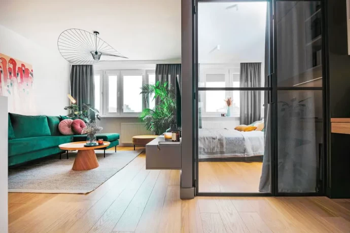 Квартира площадью 37 м2 в Варшаве