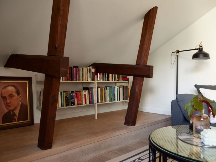 Мансарда площадью 47 м2 в Стокгольме