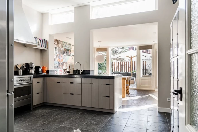 Таунхаус 1910 года постройки в городе Харлем, Нидерланды