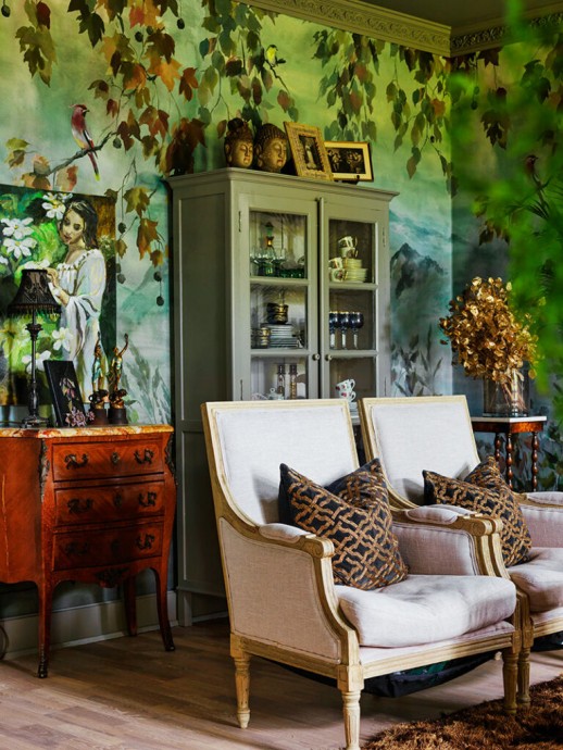 Усадьба 2002 года постройки в пригороде Осло, Норвегия