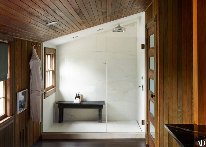 Загородный дом композитора Джонатана Шеффера в Хэмптонсе, Нью-Йорк