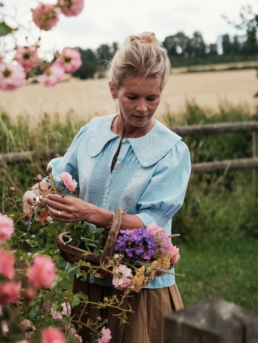 Старинный коттедж внучатой племянницы Льва Толстого графини Александры Толстой в Оксфордшире