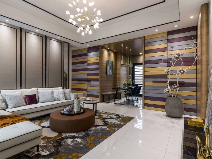 Двухуровневая квартира в Тайбэе Двухуровневая квартира в Тайбэе