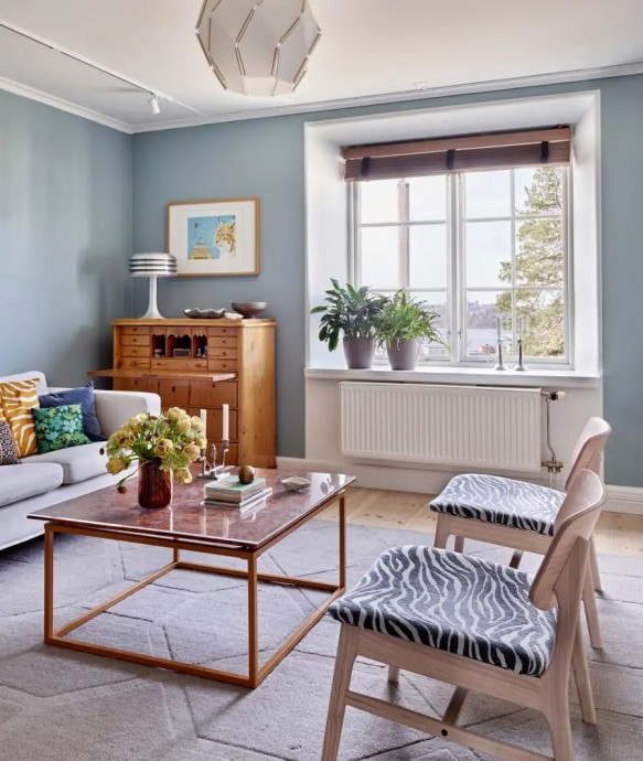 Квартира площадью 81 м2 в доме 1914 года в Лидингё, Швеция